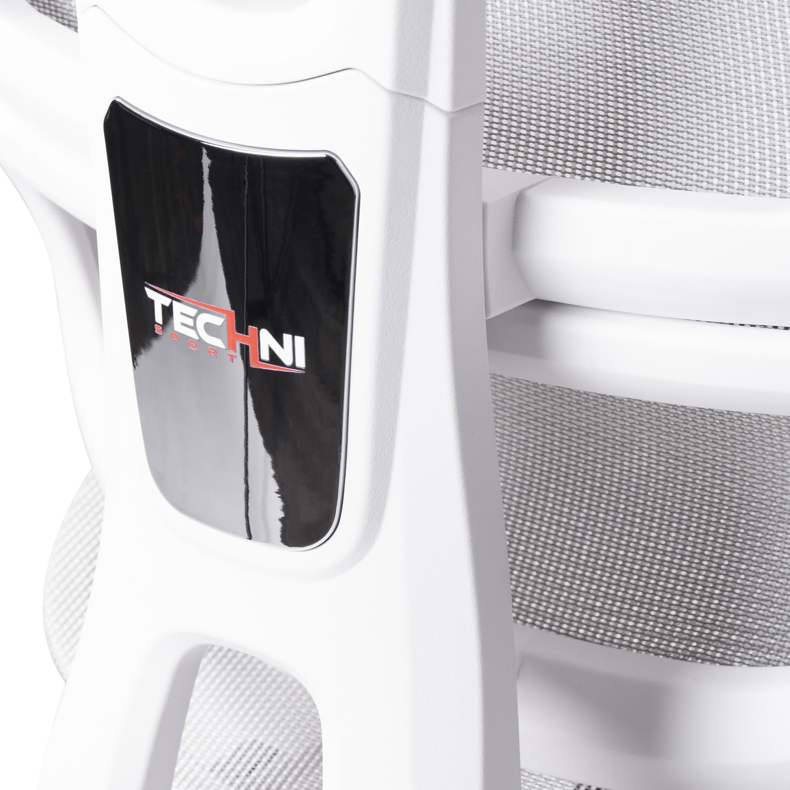 Ergonomic White Mesh Gaming Chair