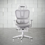 Ergonomic White Mesh Gaming Chair - image 2