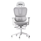 Ergonomic White Mesh Gaming Chair - image 1