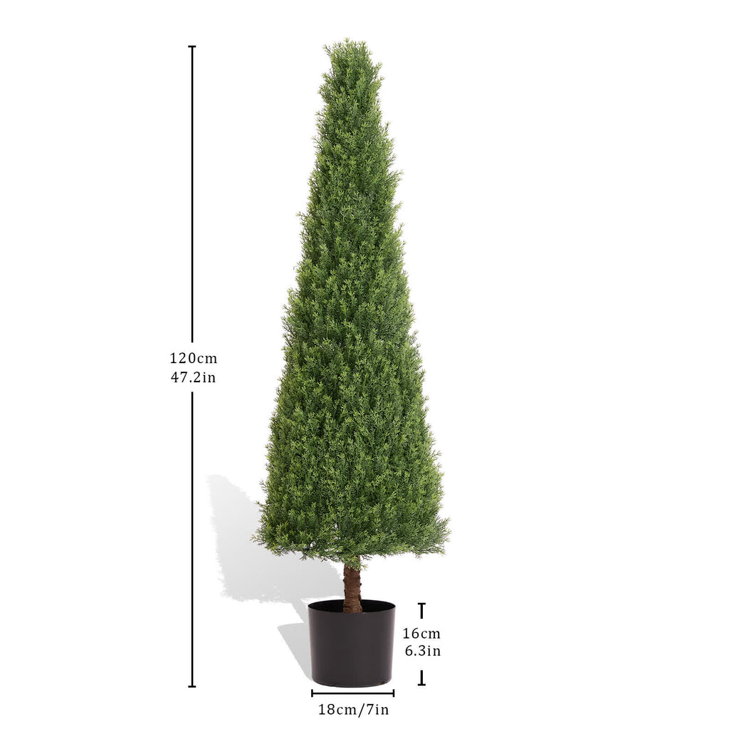 Artificial Boxwood Topiary Tree Decor