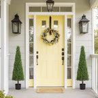 Artificial Boxwood Topiary Tree Decor - image 2