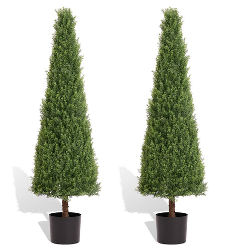 Artificial Boxwood Topiary Tree Decor - image 1