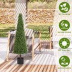 Artificial Boxwood Topiary Tree Decor - image 8