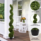 Outdoor Uv-resistant Plastic Boxwood Topiary Tree - image 7