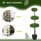 Artificial Boxwood Topiary Trees Decor - image 4