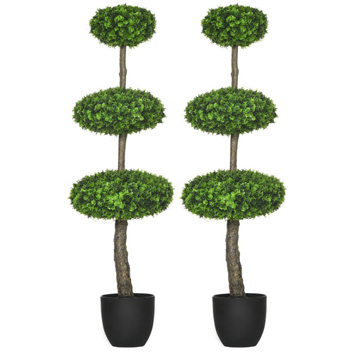 Artificial Boxwood Topiary Trees Decor - image 1