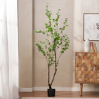 Artificial Disc Leaf Tree Decor - image 2