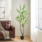 Artificial Disc Leaf Tree Decor - image 6