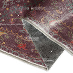 Retro Paisley Washable Durable Anti-slip Area Rug  - image 6