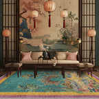 Natural Landscape Anti-slip Indoor Outdoor Rug - image 1