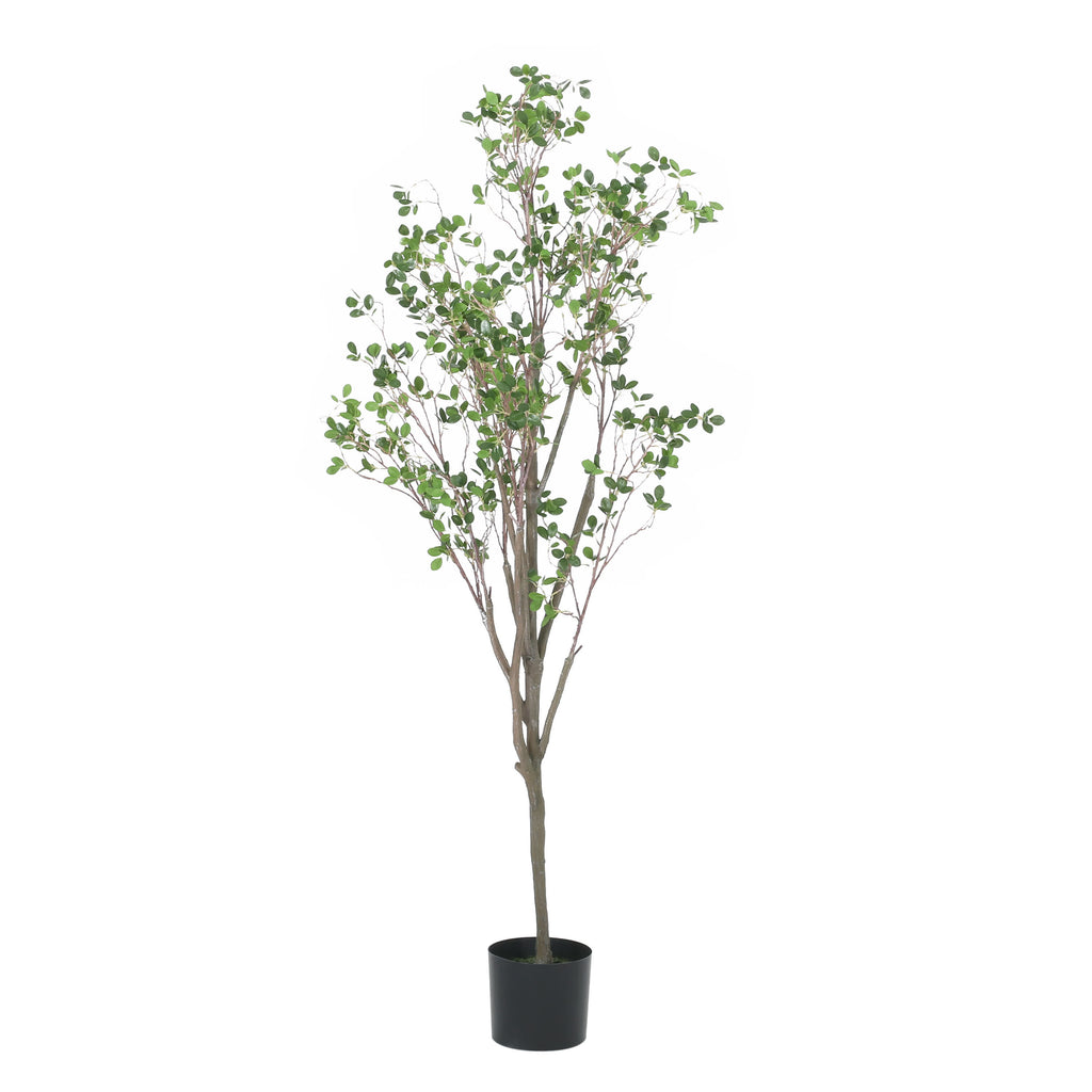 Artificial Milan Leaf Bonsai Decor - image 1
