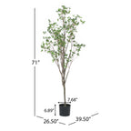 Artificial Milan Leaf Bonsai Decor - image 10