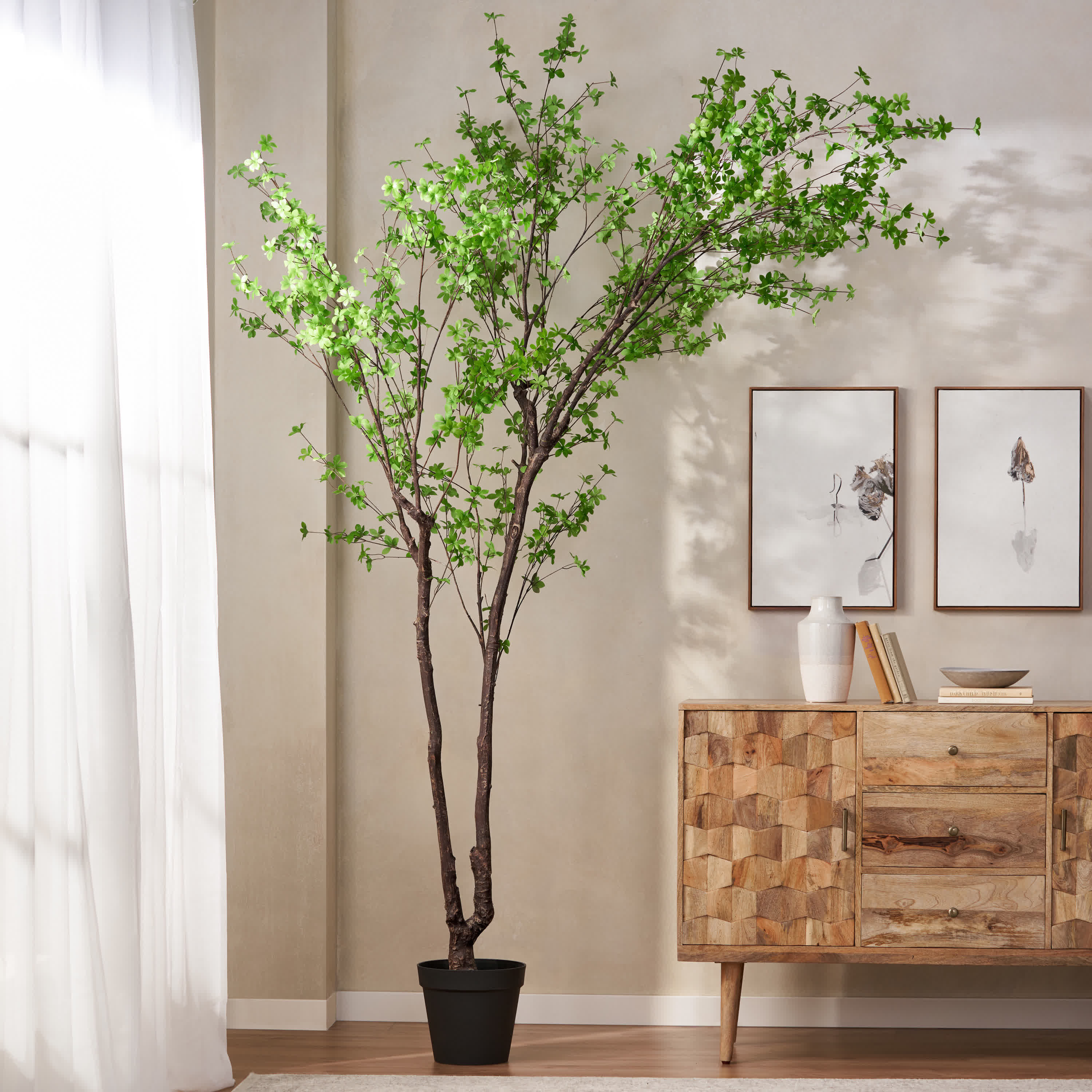 Artificial Leaf Tree Decor