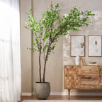 Artificial Leaf Tree Decor - Green - 78.50"L x 71.00"W x 118.00"H - image 0