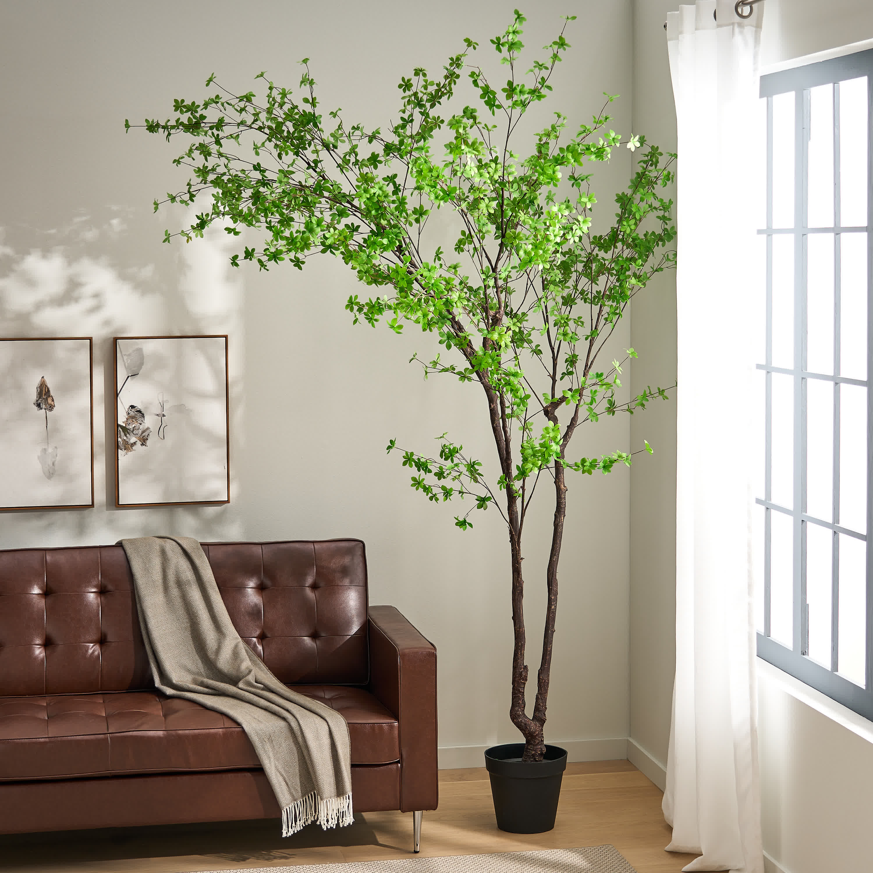 Artificial Leaf Tree Decor