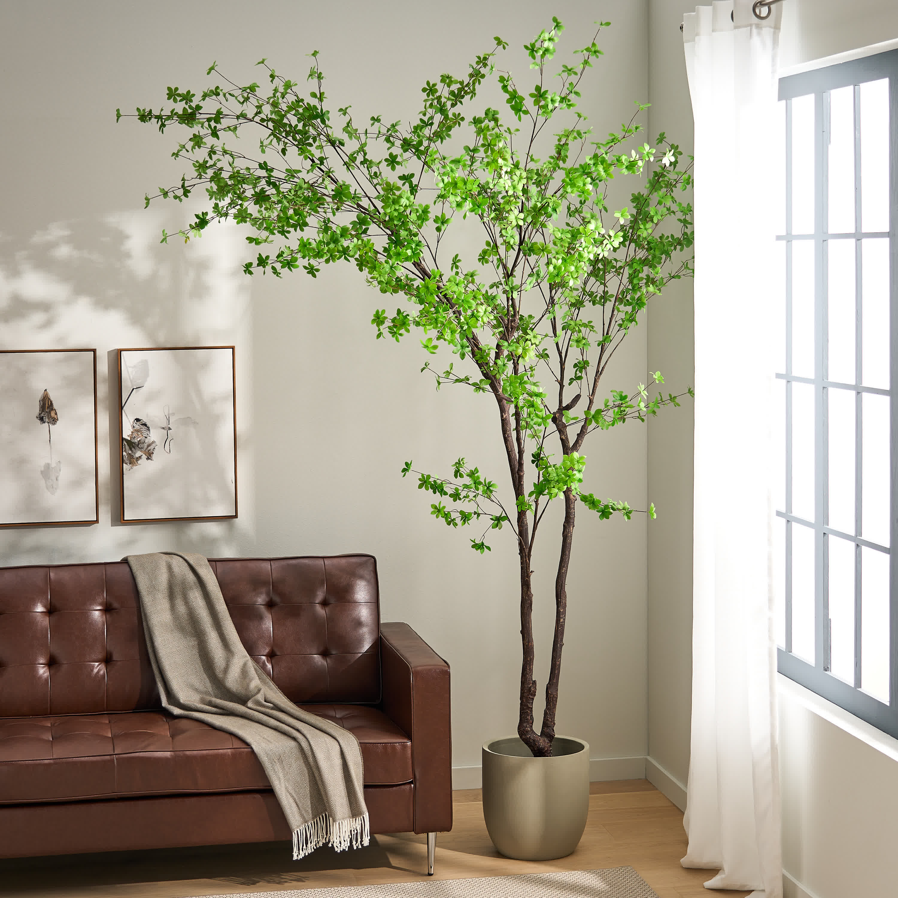Artificial Leaf Tree Decor