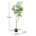 Artificial Money Tree Potted Decor - image 10