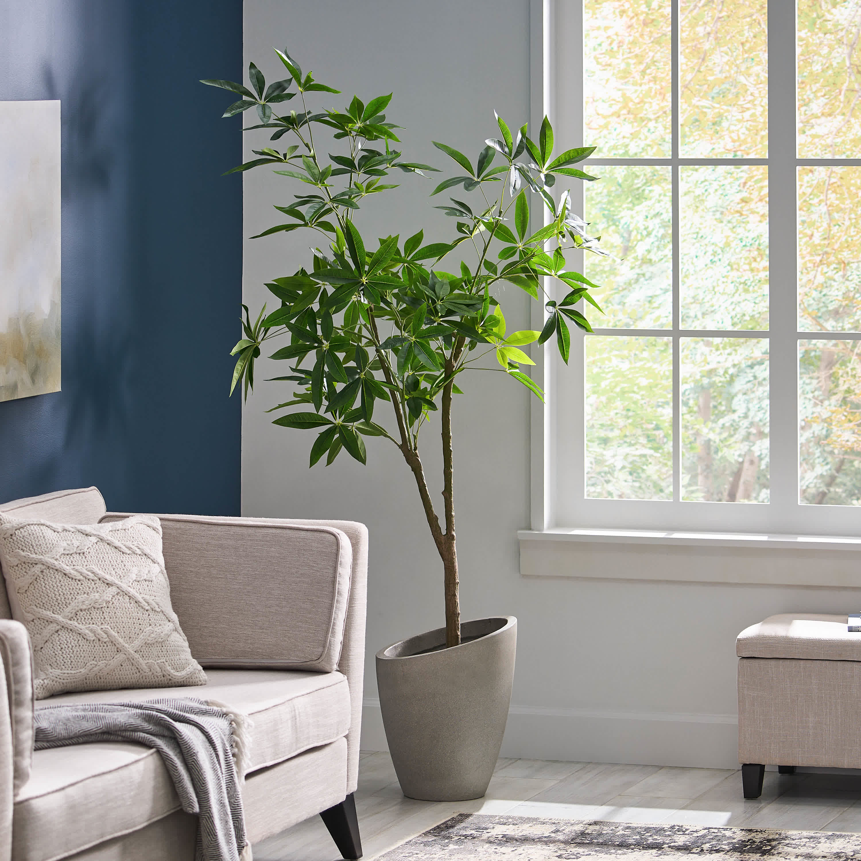 Artificial Money Tree Potted Decor - image 3