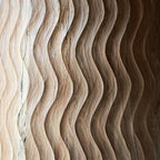 Natural Wood Solid Wood Round Dining Table - image 7