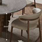 Walnut Butterfly-shaped Base Solid Wood Dining Table - image 5
