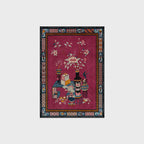 Elegant Vase Flowers Anti-slip Washable Area Rug - 60" x 96" - image 4
