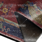  Anti-slip Washable Elegant Flowers Area Rug - image 5