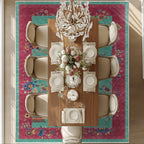 Elegant Floral Soft Anti-slip Area Rug - image 4