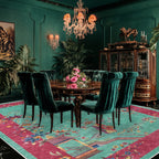 Elegant Floral Soft Anti-slip Area Rug - image 3