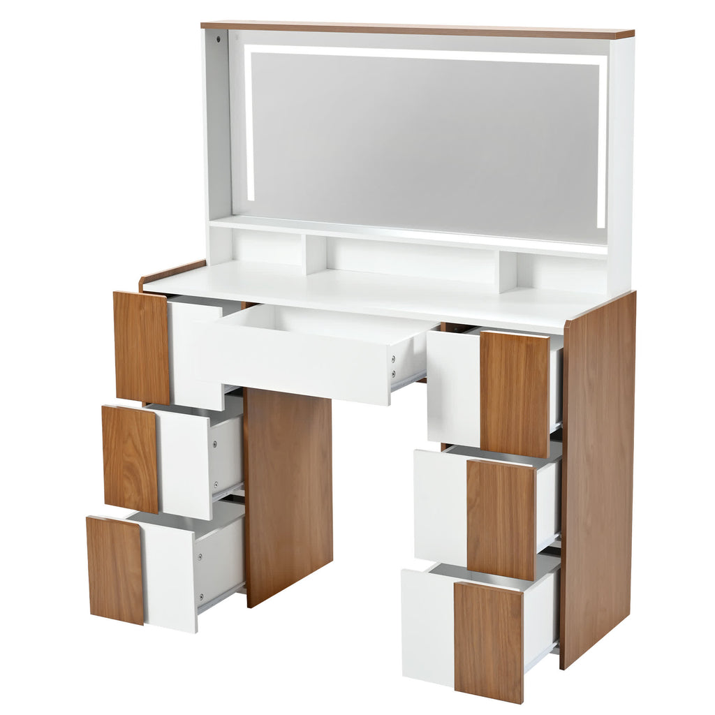 Elegant Vanity Drawers Table