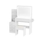 Modern Vanity Storage Table Stool Set - image 1