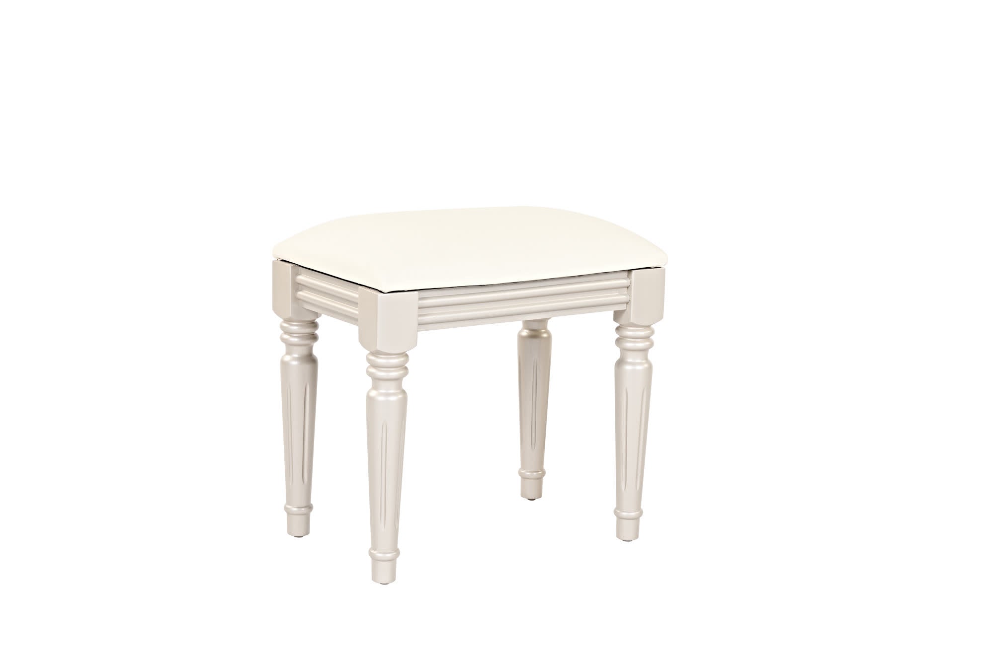 Luxury Height-Adjustable Vanity Desk Stool Set