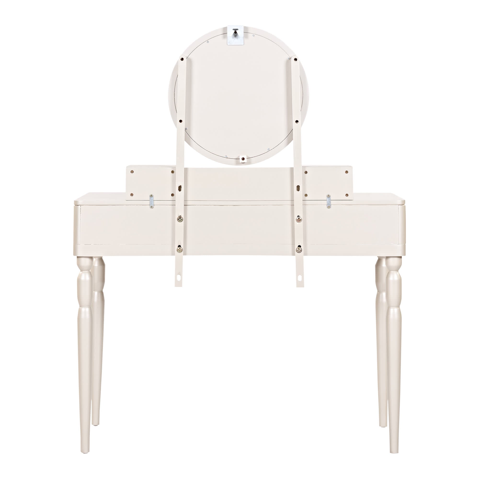 Luxury Height-Adjustable Vanity Desk Stool Set