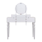 Luxury Height-Adjustable Vanity Desk Stool Set - image 20