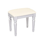 Luxury Height-Adjustable Vanity Desk Stool Set - image 25