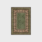 Baroque Leopard Anti-slip Indoor Outdoor Rug - Green - 60" x 96" - image 4
