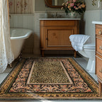 Baroque Leopard Anti-slip Indoor Outdoor Rug - image 8