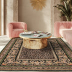 Baroque Leopard Anti-slip Indoor Outdoor Rug - image 13