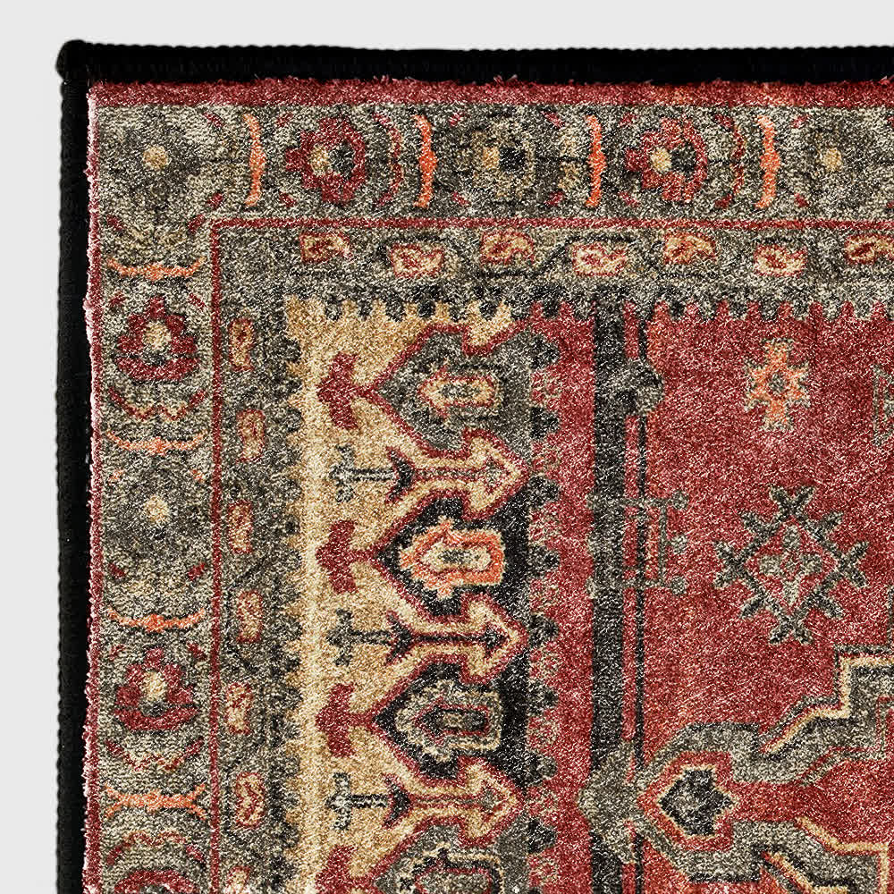 Persian Geometric Decorative Anti-slip Area Rug