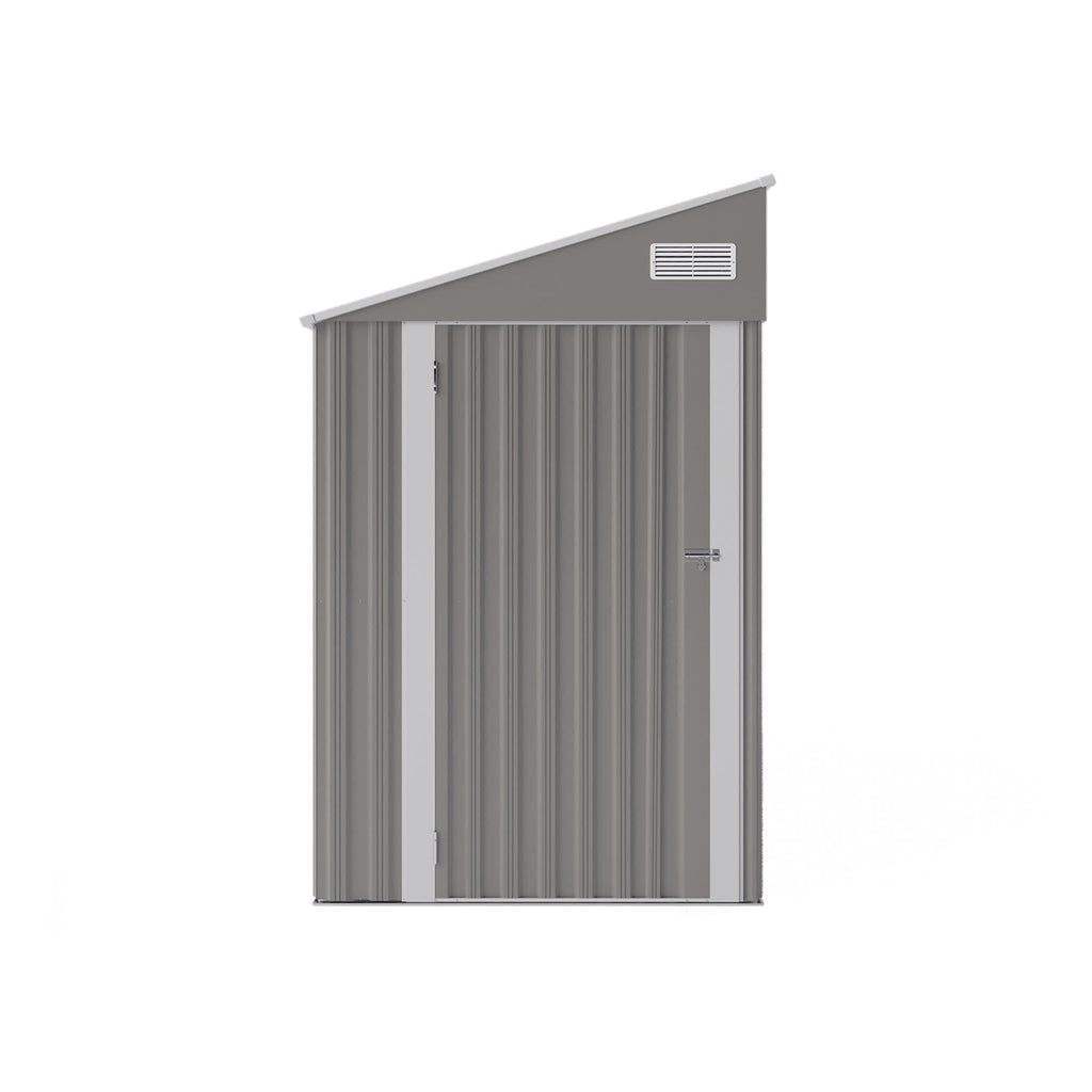 Storage Shed with Single Hinge Door