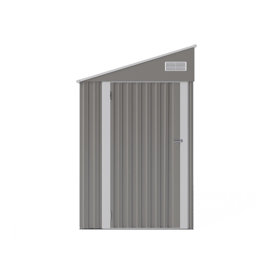 Iffhome Storage Shed with Single Hinge Door