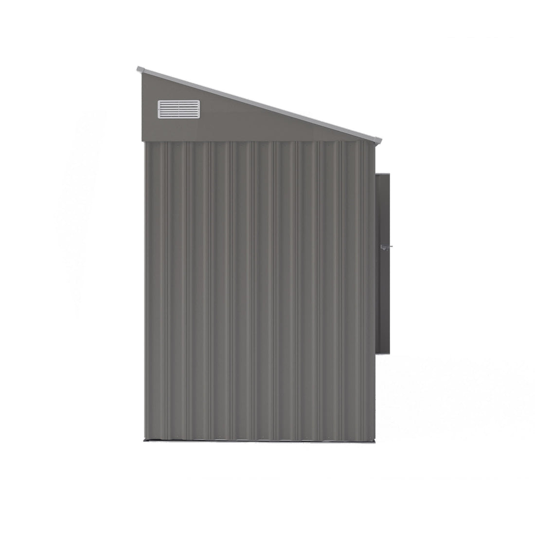 Iffhome Storage Shed with Single Hinge Door