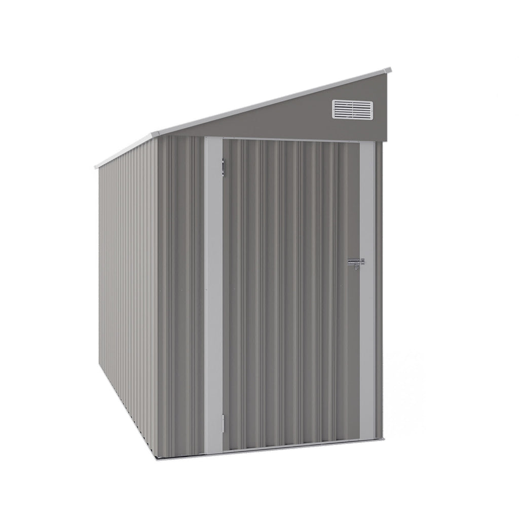 Storage Shed with Single Hinge Door