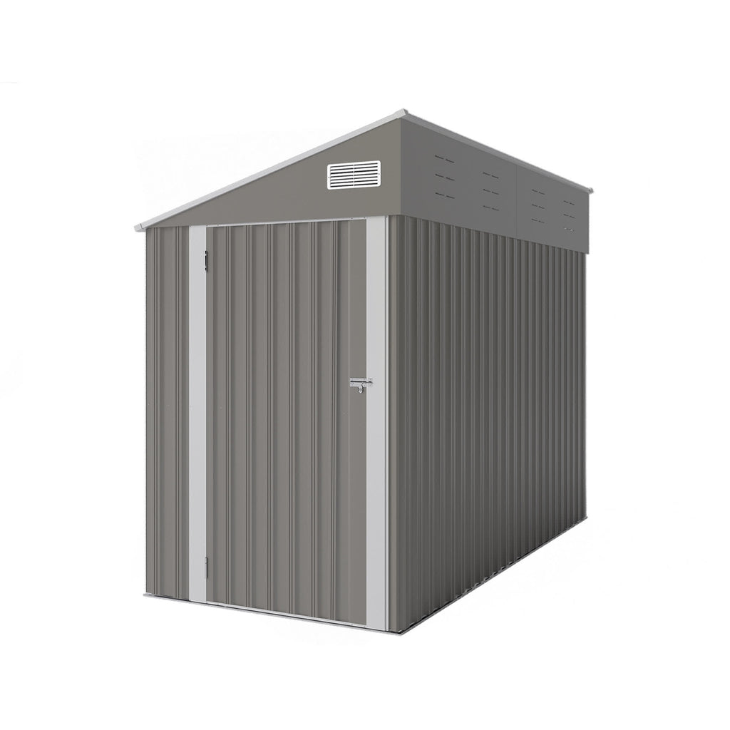 Storage Shed with Single Hinge Door