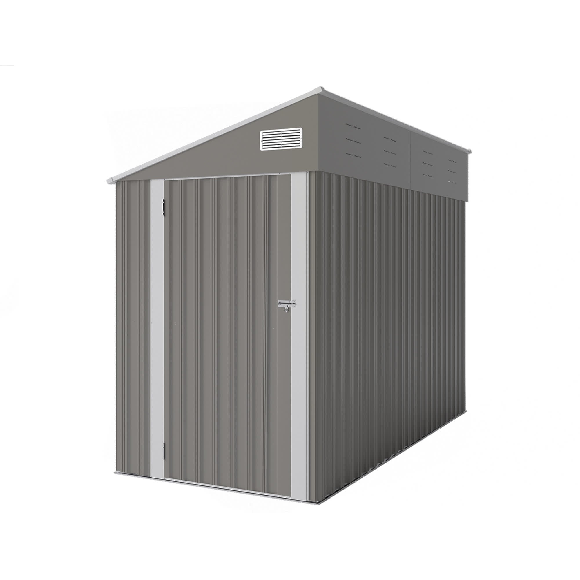 Storage Shed with Single Hinge Door