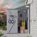 Storage Shed with Single Hinge Door - image 4