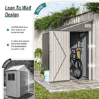 Storage Shed with Single Hinge Door - image 9
