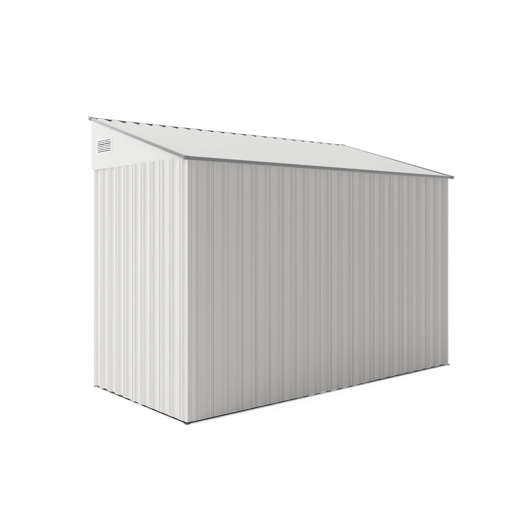 Storage Shed with Single Hinge Door