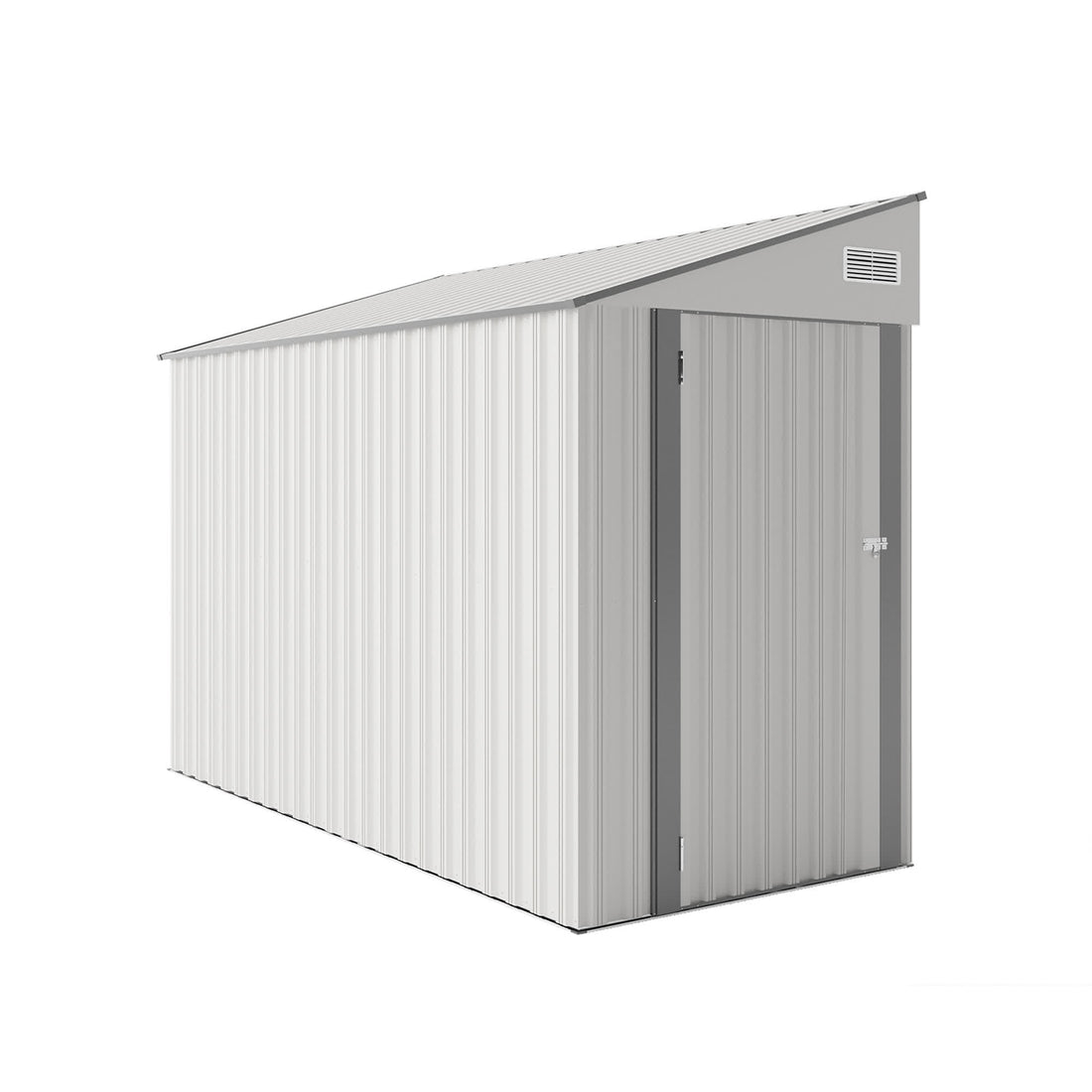 Iffhome Storage Shed with Single Hinge Door