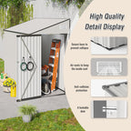 Storage Shed with Single Hinge Door - image 23