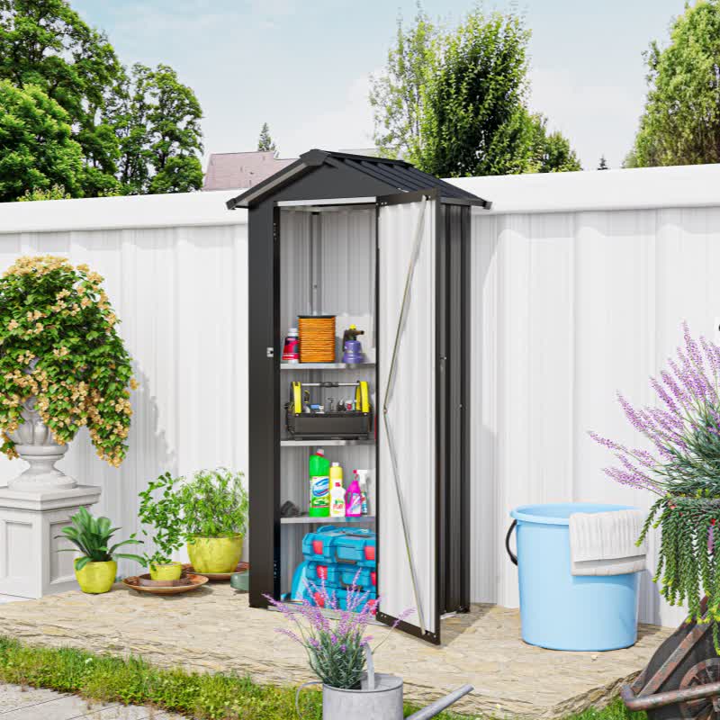 Waterproof Garden Tool Storage Lockable Shed
